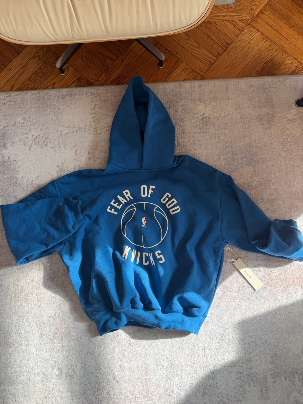 Limited Edition Fear of God NY Knicks Graphic Hoodie - Sold Out everywhere